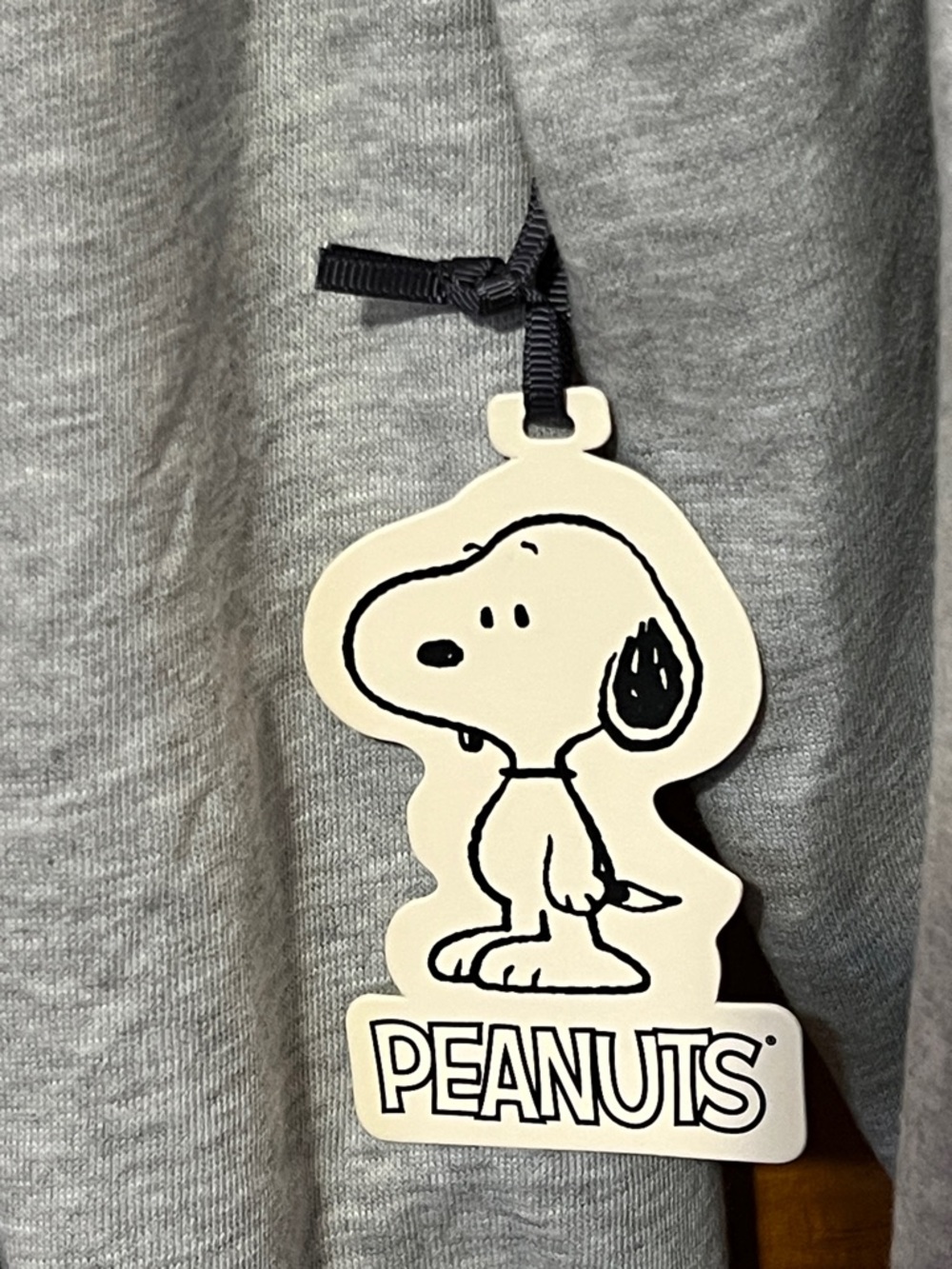 NWT Snoopy Peanuts Hoodie Full Zip Fleece Size Large - Picture 5 of 8